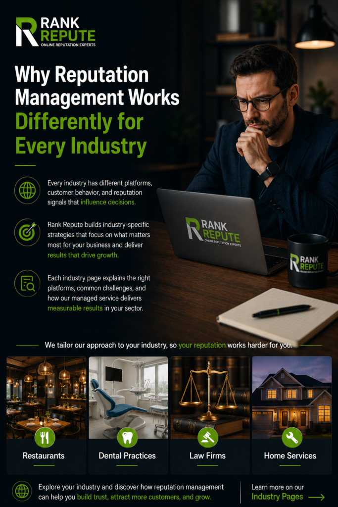 Industry-specific reputation management solutions