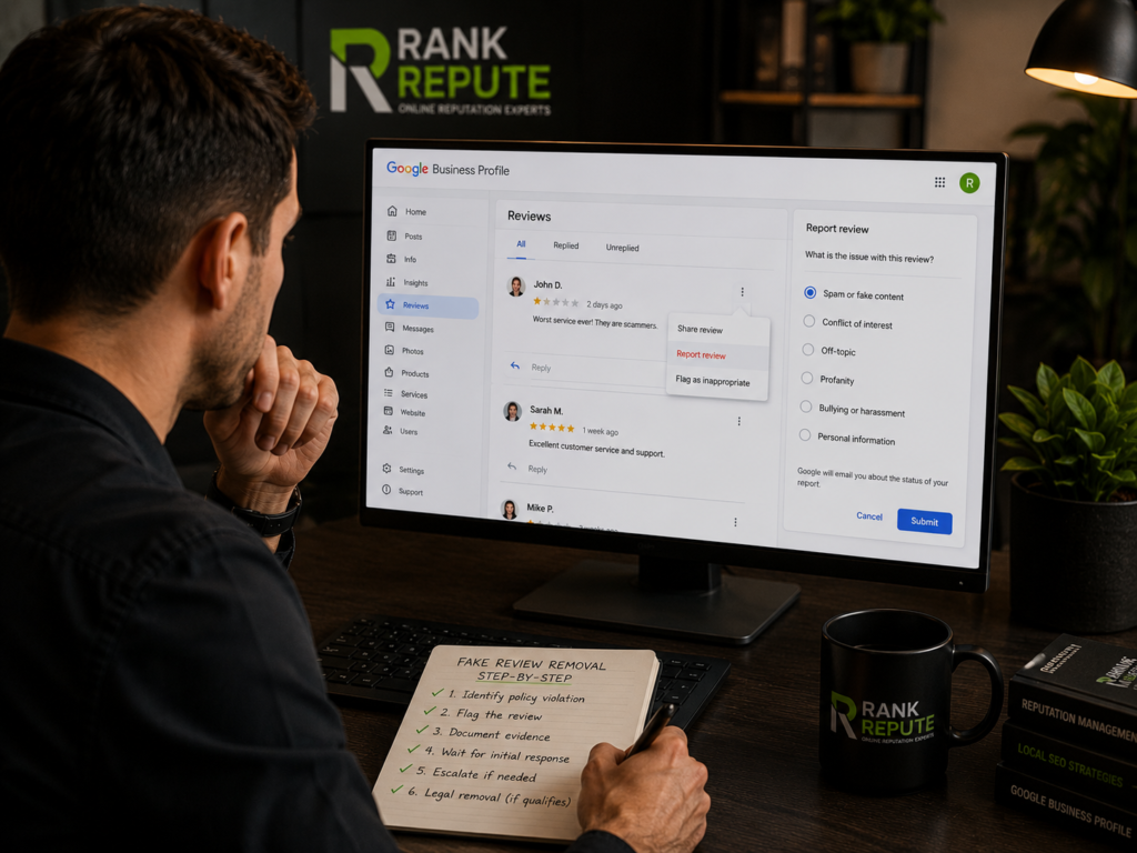 Review management and reputation strategy