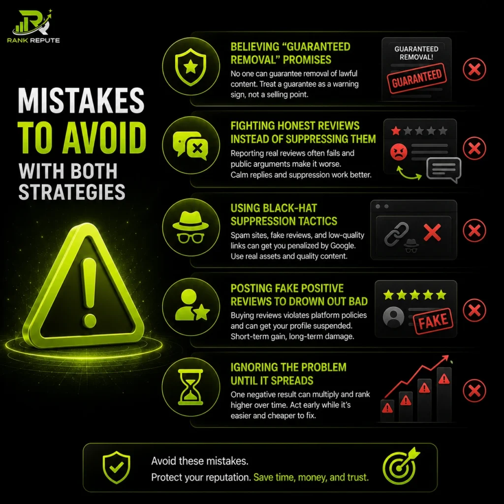 Mistakes to Avoid With Both Strategies