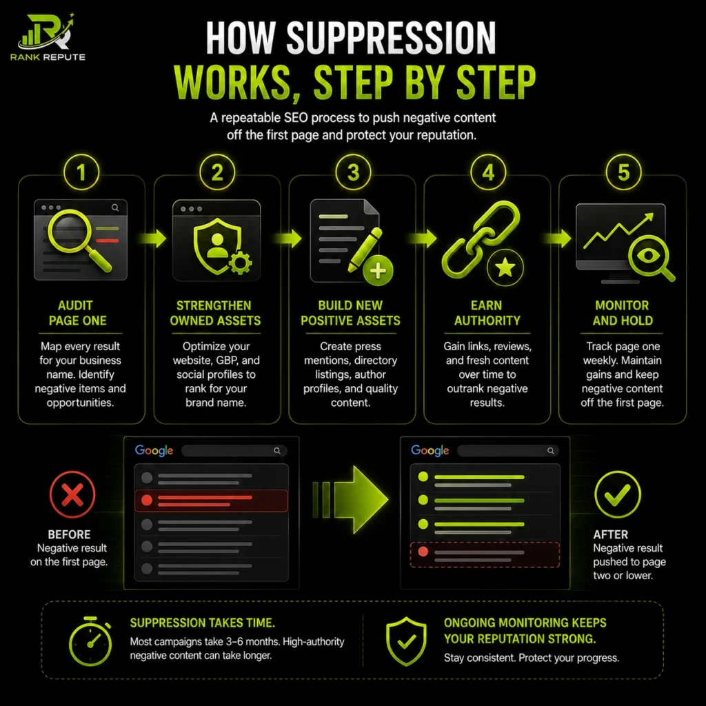 How Suppression Works, Step by Step?