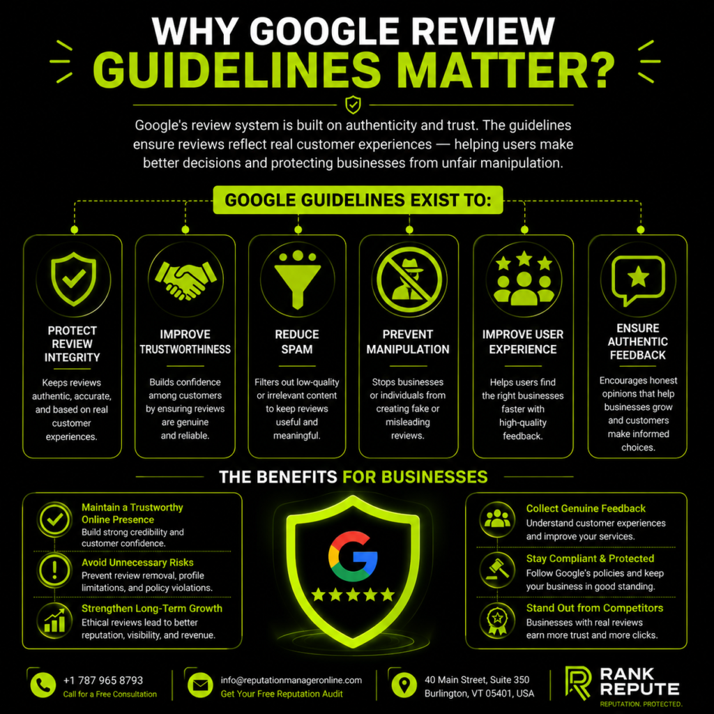 Why Google Review Guidelines Matter?
