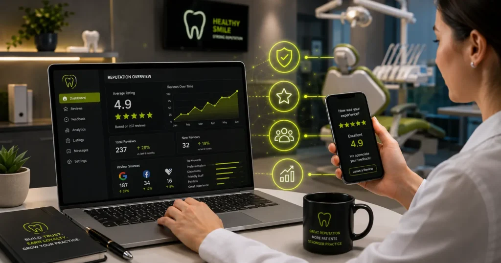 Dental reputation management